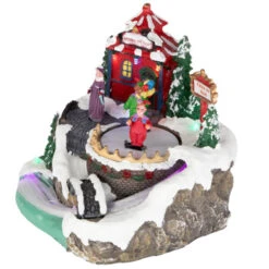 Northlight LED Lighted And Animated Christmas Scene Village Display Decoration - 7.75" 9 Northlight LED Lighted And Animated Christmas Scene Village Display Decoration - 7.75" -Northlight Christmas northlight xh93272 3 28297.1672477951