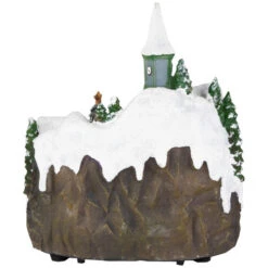 Northlight LED Lighted Animated And Musical Christmas Village Display Decoration - 9.25" -Northlight Christmas northlight xh93273 4 92835.1672477951