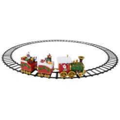 Northlight 16-Piece LED Lighted Musical And Animated Christmas Village Train