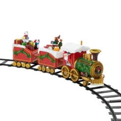 Northlight 16-Piece LED Lighted Musical And Animated Christmas Village Train 11 Northlight 16-Piece LED Lighted Musical And Animated Christmas Village Train -Northlight Christmas northlight xh94429 3 12188.1672823746