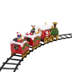 Northlight 16-Piece LED Lighted Musical And Animated Christmas Village Train 14 Northlight 16-Piece LED Lighted Musical And Animated Christmas Village Train -Northlight Christmas northlight xh94429 6 73626.1672823746