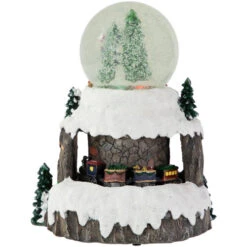 Northlight LED Lighted Animated And Musical Christmas Snowman And Train Snow Globe - 9.25" 11 Northlight LED Lighted Animated And Musical Christmas Snowman And Train Snow Globe - 9.25" -Northlight Christmas northlight xh99395 4 92154.1689950426