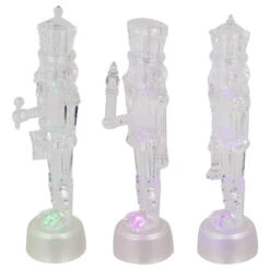 LED Lighted Icy Crystal Nutcracker Christmas Figures - 7.5" - Multicolor Lights -Set Of 3 11 LED Lighted Icy Crystal Nutcracker Christmas Figures - 7.5" - Multicolor Lights -Set Of 3 -Northlight Christmas northlight y92102 4 updated 06602.1665346765