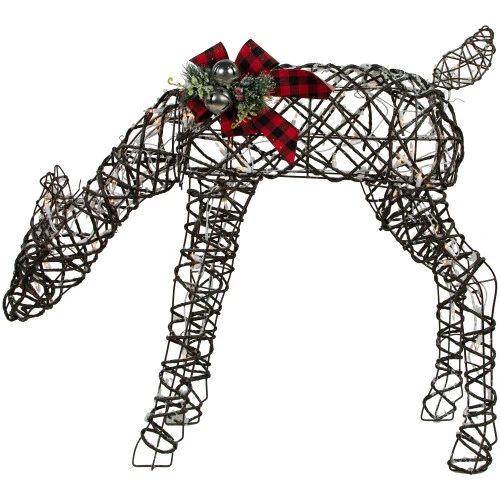 Northlight 39.75" Lighted Reindeer Christmas Decoration 5 Northlight 39.75" Lighted Reindeer Christmas Decoration - Image 4