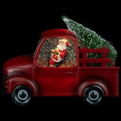 Northlight LED Lighted Santa In Red Retro Truck With Christmas Tree Snow Globe - 9" 14 Northlight LED Lighted Santa In Red Retro Truck With Christmas Tree Snow Globe - 9" -Northlight Christmas northlight y94776 black 49673.1696868291