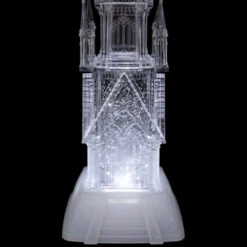 Northlight LED Lighted Castle Acrylic Christmas Decoration - 17.5" -Northlight Christmas northlight y94777 black202 92518.1696868292