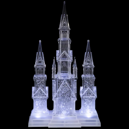 Northlight LED Lighted Winter Church Acrylic Christmas Decoration - 17.5" 8 Northlight LED Lighted Winter Church Acrylic Christmas Decoration - 17.5" - Image 6