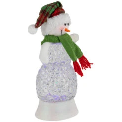 Northlight LED Lighted Acrylic Snowman Christmas Snow Globe - 11" -Northlight Christmas northlight y94783 02 71136.1696608988