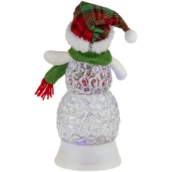 Northlight LED Lighted Acrylic Snowman Christmas Snow Globe - 11" -Northlight Christmas northlight y94783 03 10049.1696608988