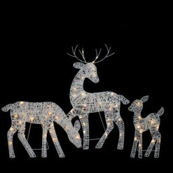 Northlight Set Of 3 LED Lighted White Reindeer Family Outdoor Christmas Decorations 29" 9 Northlight Set Of 3 LED Lighted White Reindeer Family Outdoor Christmas Decorations 29" -Northlight Christmas northlight ye92357 onblack 32381.1665433305