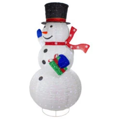Northlight LED Lighted Iridescent Twinkling Snowman Outdoor Christmas Decoration - 71" 13 Northlight LED Lighted Iridescent Twinkling Snowman Outdoor Christmas Decoration - 71" -Northlight Christmas northlight ye92365 3 18587.1646269136