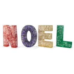Northlight LED Lighted "Noel" Outdoor Christmas Decoration - 46" - Multicolor -Northlight Christmas northlight ye93925 3 15665.1686665008