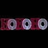 Northlight LED Lighted "Ho Ho Ho" Outdoor Christmas Decoration - 76.75" - Red And White Lights -Northlight Christmas northlight ye93933 on20black 81895.1702056331