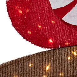 Northlight Lighted Winter Friends Christmas Coaster Outdoor Decoration - 4.5' - LED Warm White -Northlight Christmas northlight ye95940 04 58987.1724462600