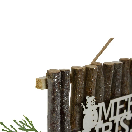 Northlight 16" Rustic "Merry Christmas" Wall Sign 5 Northlight 16" Rustic "Merry Christmas" Wall Sign - Image 3