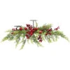 Northlight Apples And Berries Triple Pillar Christmas Candle Holder - 36" - Green And Red -Northlight Christmas northlight yk95973 01 13150.1722387418