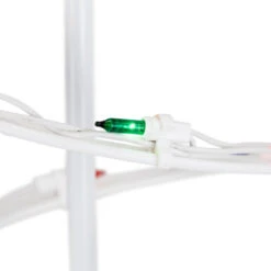 Northlight Set Of 2 Lighted Multi-Color Outdoor Spiral Christmas Cone Trees 4', 6' -Northlight Christmas northlight ys90349 ys90351 ys90353 ys90355 04 44780.1711136736