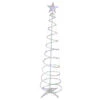 Northlight LED Lighted Spiral Cone Tree Outdoor Christmas Decoration - 6' - Multi Lights -Northlight Christmas northlight ys92334 large sample 92674.1637845627