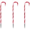 Northlight Set Of 8 LED Red And White Candy Cane Pathway Markers 28" -Northlight Christmas northlight ys99369 1 81411.1686230519