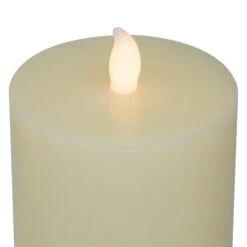 Northlight LED Flickering Flameless Pillar Candles - 8.75" - Cream - Set Of 3 -Northlight Christmas northlight yw95067 04 29871.1697214361