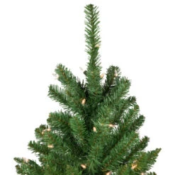 Northlight 6.5' Pre-Lit White River Fir Pencil Artificial Christmas Tree, Clear Lights -Northlight Christmas northlight z16022 3 59641.1664989116