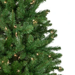 Northlight 4.5' Pre-Lit White River Fir Artificial Pencil Christmas Tree - Clear Lights -Northlight Christmas northlight z16022 6new 65317.1665611044