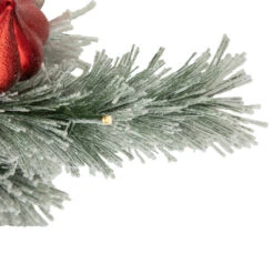 Northlight 3' Pre-Lit Potted Snowy Bristle Pine Artificial Christmas Tree, Warm White LED Lights -Northlight Christmas northlight z95351 0420use20for20z95353 82840.1694793081