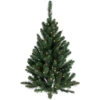 Northlight 3' Pre-Lit Buffalo Fir Artificial Christmas Wall Or Door Tree, Clear AlwaysLit Lights -Northlight Christmas northlight z99724 01 35744.1692025707