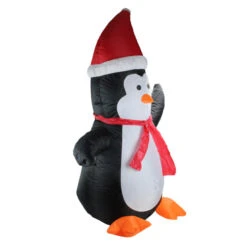 Northlight Inflatable Festive Penguin Outdoor Christmas Decoration - 4' - Cool White Lights -Northlight Christmas northlight zg15610 1 33150.1701796972