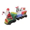 Northlight Lighted Santa And Penguins On Train Outdoor Christmas Inflatable - 6.5' 1 Northlight Lighted Santa And Penguins On Train Outdoor Christmas Inflatable - 6.5' -Northlight Christmas northlight zg15627 14139.1588415666