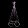 Northlight LED Lighted Show Cone Christmas Tree Outdoor Decoration - 4' - Pink -Northlight Christmas northlight zg15641 2new 05483.1669970534