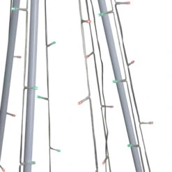 Northlight LED Lighted Twinkling Show Cone Outdoor Christmas Tree - 5' - Red And Green -Northlight Christmas northlight zg15657 04 24628.1715633132