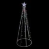 Northlight LED Lighted Cone Christmas Tree Outdoor Decoration - 5' - White - Multicolor Lights -Northlight Christmas northlight zg15664 2updated 67857.1670143686