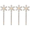 Northlight 4ct Snowflakes Christmas Pathway Marker With Lawn Stakes - Clear Lights 1 Northlight 4ct Snowflakes Christmas Pathway Marker With Lawn Stakes - Clear Lights -Northlight Christmas northlight zg27641 1 51134.1588415297