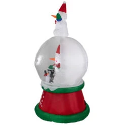 Northlight Lighted Inflatable Santa And Friends Snow Globe Outdoor Christmas Decoration - 6.75' 10 Northlight Lighted Inflatable Santa And Friends Snow Globe Outdoor Christmas Decoration - 6.75' -Northlight Christmas northlight zg92274 3 03001.1655832293