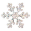 Northlight Lighted Holographic Snowflake Christmas Window Decoration - 12" - Clear Lights 1 Northlight Lighted Holographic Snowflake Christmas Window Decoration - 12" - Clear Lights -Northlight Christmas northlight zg92293 1 58466.1656093479