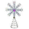 11" LED Lighted Coloring Changing Twinkling Snowflake Christmas Tree Topper -Northlight Christmas northlight zg92298 1 25425.1661887120