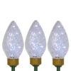 Northlight Set Of 3 Lighted LED C9 Bulb Christmas Pathway Marker Lawn Stakes - Clear Lights -Northlight Christmas northlightct 36 066 066 1 47000.1588403868
