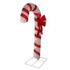 72" Pre-Lit Red And White Glitter Candy Cane Christmas Outdoor Decoration 8 72" Pre-Lit Red And White Glitter Candy Cane Christmas Outdoor Decoration -Northlight Christmas northlightct 57 797 107 2 06161.1601342933