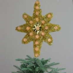 Northlight 21" Gold Star Of Bethlehem Christmas Tree Topper - Clear Lights -Northlight Christmas northlightct 74 767 107 31 50957.1588406570