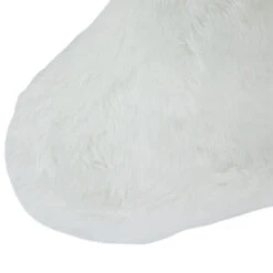 19" White Plush Christmas Stocking 12 19" White Plush Christmas Stocking -Northlight Christmas northlught 510008go white 3 62788.1671008538