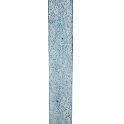 Northlight Glittering Blue Solid Wired Christmas Craft Ribbon 2.5" X 10 Yards 4 Northlight Glittering Blue Solid Wired Christmas Craft Ribbon 2.5" X 10 Yards - Image 2