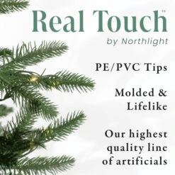 Northlight Real Touch™? Mixed Eden Pine Artificial Christmas Tree - Unlit - 7' -Northlight Christmas realtouch christmas thumbnail 2 80595.1697646767