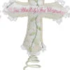 Roman Pink "God Bless Baby's First Christmas" Cross Tree Topper -Northlight Christmas romanbabypink 48828.1696003614