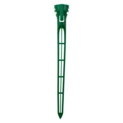 Northlight Set Of 20 Green 2-in-1 Christmas Decorations Tie Down And Light Stakes - 7.5 Inch