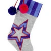 Blue & Purple Knit Star Christmas Stocking 2 Blue & Purple Knit Star Christmas Stocking -Northlight Christmas starstocking1515ebay 97499.1653951229.386.513