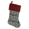 Northlight 19" Festive Grey, White And Red Snowflakes & Reindeer Knit Christmas Stocking 1 Northlight 19" Festive Grey, White And Red Snowflakes & Reindeer Knit Christmas Stocking -Northlight Christmas wch2hq0xk4vcvp0gkf66owve58djvmip 70506.1641166051