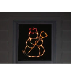 Northlight Lighted Snowman Christmas Window Silhouette Decoration - 15" - Multicolor Lights 8 Northlight Lighted Snowman Christmas Window Silhouette Decoration - 15" - Multicolor Lights -Northlight Christmas xjykm2akbu43p58io6ywaio2av3seauh 17738.1665611934