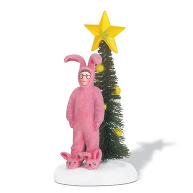 Department 56 A Christmas Story Ralphie "Pink Nightmare" Figurine #805038 3 Department 56 A Christmas Story Ralphie "Pink Nightmare" Figurine #805038
