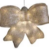Northlight LED Lighted Glittered Bow Christmas Decoration - 16" - Warm White Lights -Northlight Christmas zbqkweodrt3wy15vt378inwk6b0v5q36 58594.1588403979.386.513